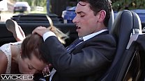 Wicked Pictures, Джессика Дрейк занимается горячим эротическим сексом в машине