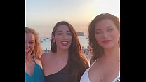 Clea Gaultier dándose un rapidito después de una fiesta en Ibiza