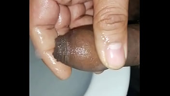 I put up with a week of not pulling my cock and then I masturbate and squirt