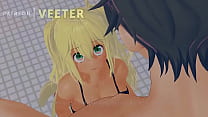 Hibiki Sex With Machio 3D Hentai Sex (Haltère Nan Kilo Moteru)