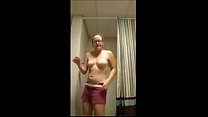 Nerdy teen videos herself and masturbating