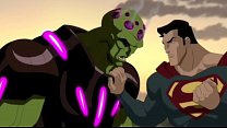 Superman baise le cul de Brainiac à un héros de Skillet