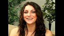 Cute brunette girl with wide blue eyes Jordan O'Neal needs to get good cock riding from real macho