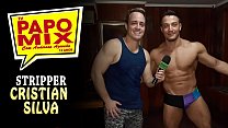 Backstage at Club Rainbow, PapoMix interviews Stripper Cristian Silva - WhatsApp PapoMix (11) 94779-1519