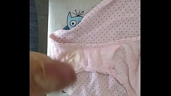 Cum on my wife's panties 109