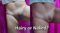 ¿Peludo o desnudo?