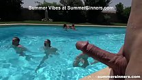 Sommer Pool Sexspiele