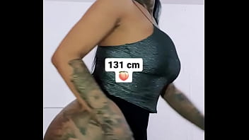 Kamilly fields measured the size of my ass 131 cm