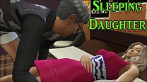 पिताजी सो रही बेटी को सोते हुए देखकर और उसके बगल में एक कुर्सी पर हस्तमैथुन करते हुए - पोर्न वीडियो - वयस्क मूवी