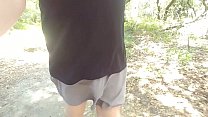 Shorts fall off walking in public