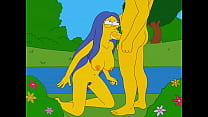 Marge saugt Fremden ab (Sfan)