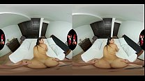 VRLatina - очень милая латинская тинка с большой задницей занимается сексом в спальне - опыт VR