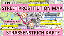 テプリツェ、チェコ共和国、チェコ共和国、路上売春MAP。売春婦、コールガール