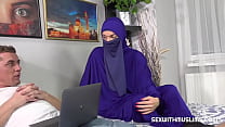 Niqab babe piace duro