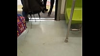 Culo en el metro