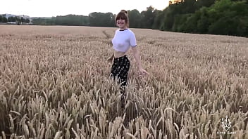 Fucked for the first time in the cornfield...hihihi...