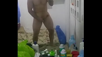 Cumming in the airport toilets