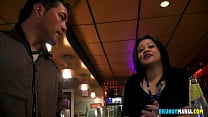 A BRUNOYMARIA Stripper ends up fucking the bar waitress