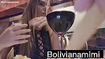 Dîner romantique à Sao Paulo avec le gagnant du concours ... vidéo complète sur ma chaîne YouTube mimi boliviana ... salopes après le dîner sur 0nlyf @ ns: bolivianamimi