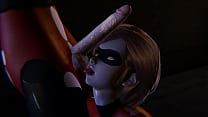 Futa Incredibles - Violet é criada por Helen Parr - 3D Porn