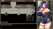カリンの刑務所[RPG変態ゲーム] Ep.1新しい監視員は、警備員が床に飛び降りるのを助けます