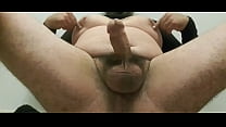 WOW, this mother fucker has HUGE TITS. Masturbating. See my other videos.