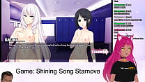 VTuber LewdNeko toca Shining Song Starnova Aki Route Parte 3