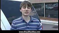 Black gay boys fuck white young dudes hard and deep 12