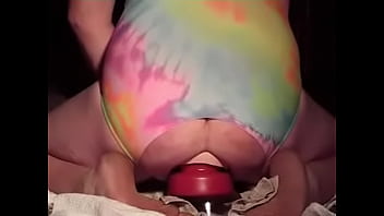 anal gaping on new 5" ass plug 2