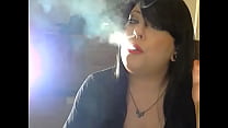 BBW Domme Tina Snua A Cork Cigarette With Pumping & Drifting