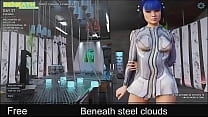 Beneath steel clouds