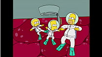 Homer und Marge beim Unterwassersex (Made by Sfan) (Neues Intro)