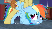 My Little Pony Fluttershy Rarity Applejack Twilight Sparkle Pinkie Pie e Rainbow Dash pornô
