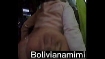 Who wants to travel on a bus with me?.... Fucking on the bus ... come to watch this full video on bolivianamimi.tv