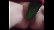 He loves cucumbers