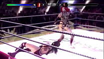 Rumble Roses XX: La distruzione di Ryona dell'ombra cremisi 5 (HD)