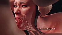 Kitana face fucked (mortal kombat 11)