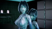 Halo Cortana Selfcest Mamada y Sexo - Futanari Porn