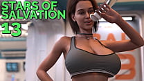 STARS OF SALVATION #13 - She is oiling up her massive tits: Fun ahead!