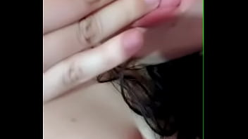 Sucking my fingers to later put them in my little pussy