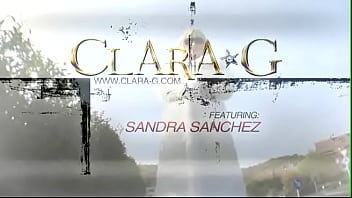 Sandra Sanchez The Hungarian Beauty Pussy Solo Teaser#2 - long fur coat, upstairs on the terrace, then inside the house, pussy action whit dildo, banana, real orgasms