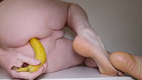 Anal profond à la banane