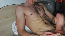Russian guy decided to masturbate and show his perfect body