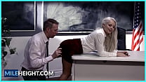 Bratty Lost the Control with her Old Professor, (Elsa Jean, Mark Wood)