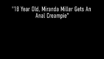 All Natural Coed Miranda Miller Obtém Butt fodido e Anal Creampied!