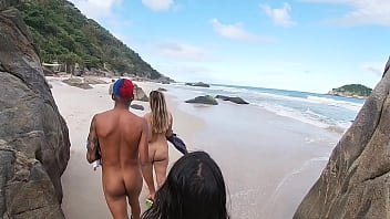 bastidores - a caminho da praia de nudismo