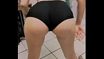 Brazilian egirl twerking