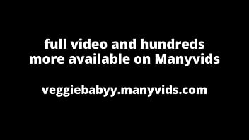orgasmi cremosi e degustazione di sperma con dildo di vetro - anteprima - veggiebabyy - video completo su Manyvids!