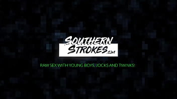 SOUTHERNSTROKES Benny Walsh And Martin Hovor Threesome Fuck
