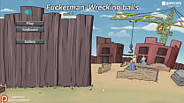 Bolas de demolición de Fuckerman | Juego flash de Bambook